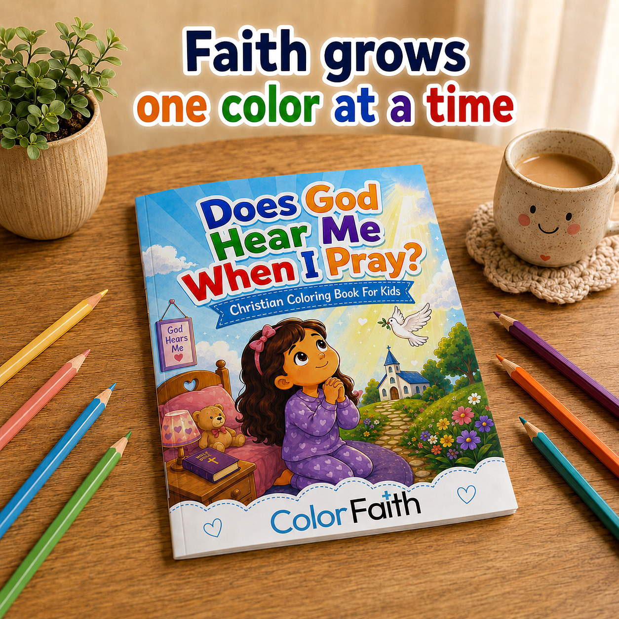 Does God Hear Me When I Pray? Coloring Book