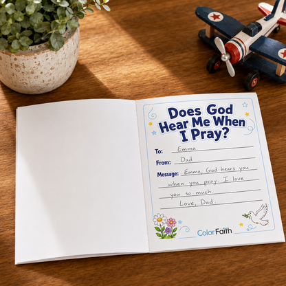 Does God Hear Me When I Pray? Coloring Book