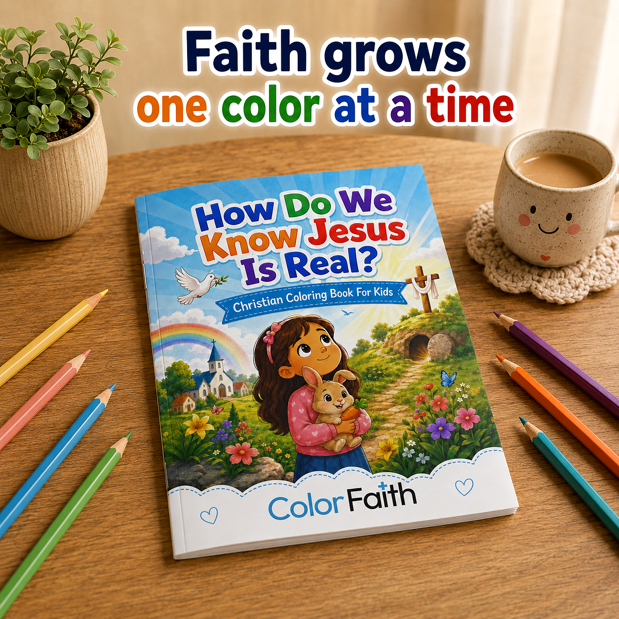 How Do We Know Jesus Is Real? Coloring Book