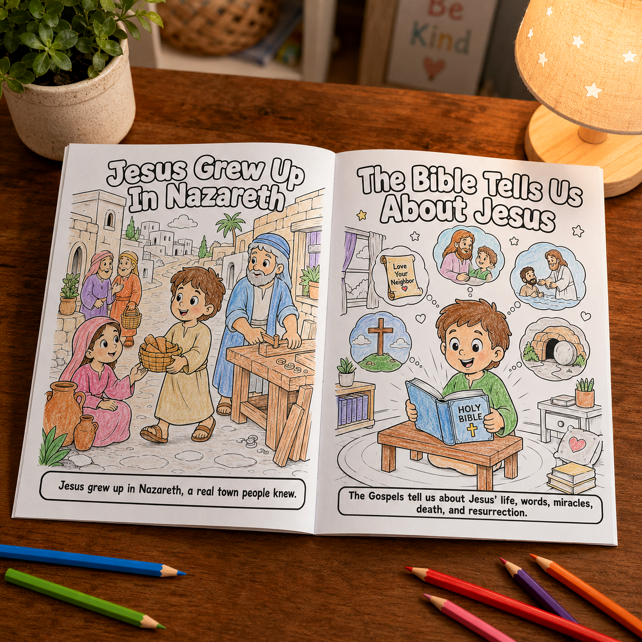 How Do We Know Jesus Is Real? Coloring Book