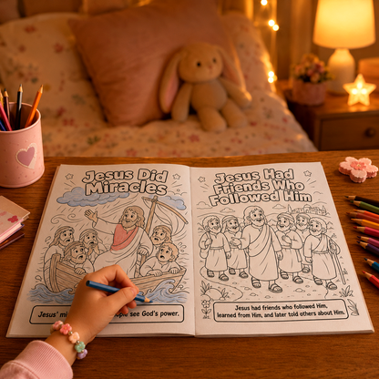 How Do We Know Jesus Is Real? Coloring Book