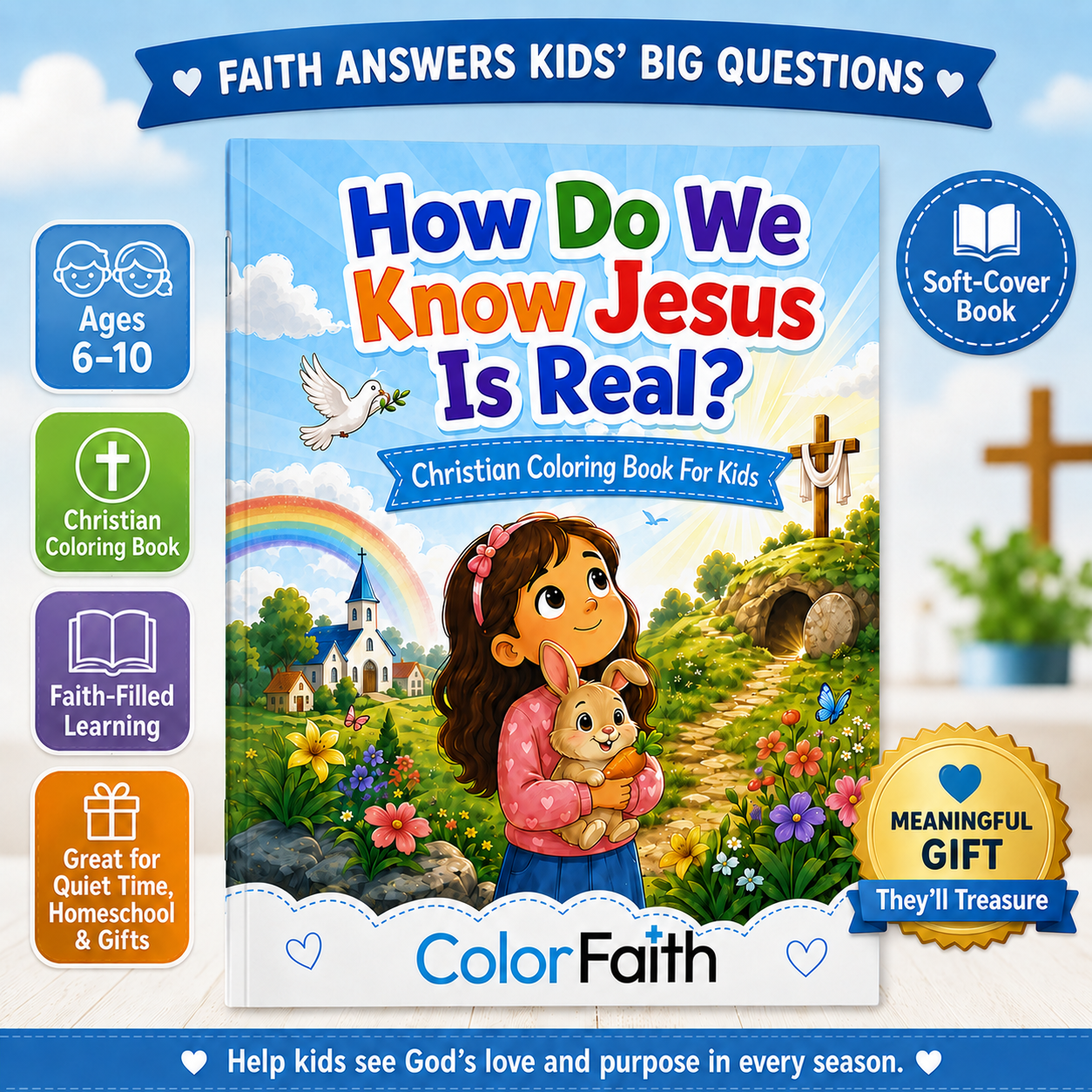 How Do We Know Jesus Is Real? Coloring Book